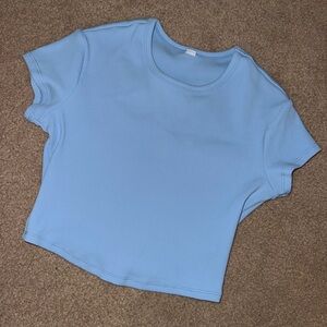 alo yoga ribbed top size small